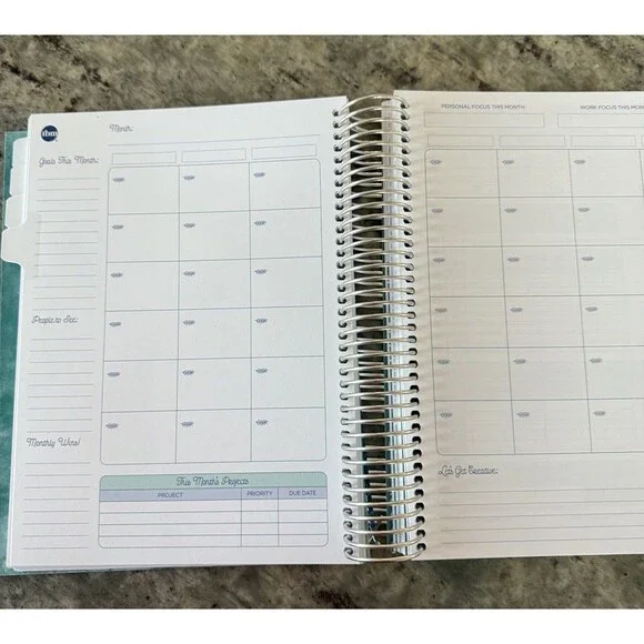 The Budget Mom Live Rich Planner Personal & Finance Undated Sz: 8 3/4” X 9 1/2” - Picture 5 of 14